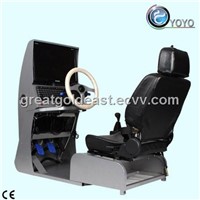 45 Kgs Stainless Steel Vehicle Driving Simulator With Car Seat