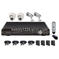 4Ch cctv cameras kit