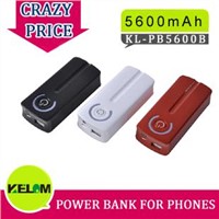 5600mAh New Design Power Bank For Iphone, Smart Phone, MP3/MP4 etc