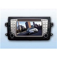 7 inch HD dvd player with remote control and bluetooth support GPS for SUZUKI SX4(RAS02)