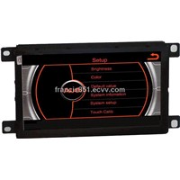 7 inch HD touch operation 800*480 car gps navigation for Audi