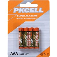 AAA size Alkaline dry Battery- LR03 with voltage of 1.5v
