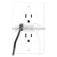 AC USB Wall Outlet / Dual USB Socket