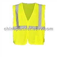ANSI high vis reflective safety vest