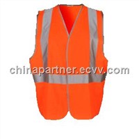 ANSI high visibility safety vest