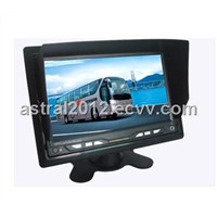 AST-7004MGD 7.0inch Monitor with three video and shadow cover,12-32V