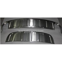 AUDI Q7 Front/Rear Bumper Guard(Stainless steel)