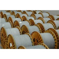 Aluminum clad steel wire for OPGW