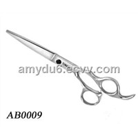 Best Promfessional offset Stainless steel hair cutting scissors /Barber scissors/hair clipper
