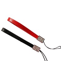 Black Red Belt Mobile Phone Chain