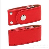 Bootab Leather USB Flash Drive for Promotion Gift with OEM Logo