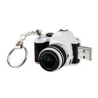 Camera Shape Customize USB With key Chain - 1GB 2GB 8GB 16GB