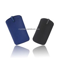 Debossed Mobile Phone Pouch, Mobile Phone Case, Mobile Phone Bag
