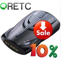 DropShipping 2012 Hot Brand Anti Radar Detector XRS-9740 English and Russian Voice 24Hours Delivery