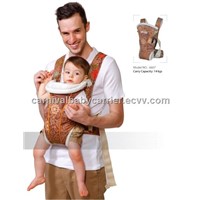 Fashionable design printing fabric baby carrier 6607