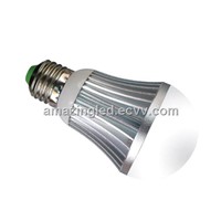 G60 5W led bulb, 5*1w, 180 degree beam angle