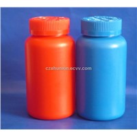 HDPE plastic bottle for health care products with Childproof cap