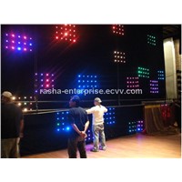 3in1 LED RGB Video Curtain,LED Vision Curtain,DJ Skirt,Backdrops