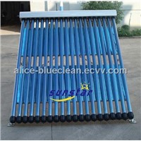 Heat pipe solar collector with evacuated tube (EN12975 approved)