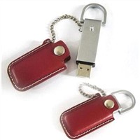 High Quality USB Leather with OEM Promotional Gift