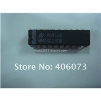 IC INVERTER DUAL 4-INPUT 20DIP MM74C240N