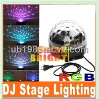 RGB LED Mini Crystal Ball Light / LED Crystal Magic Ball / LED Effect Light