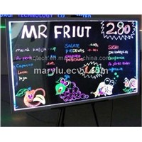 LED writing board with RGB LED