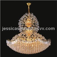Luxury crystal pendant lighting