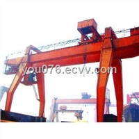 MG Double-beam Gantry Crane with U shape and lifting capacity of 10 to 50/10T