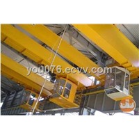 Manual Double Beam Crane with 3 to 10.5m Span