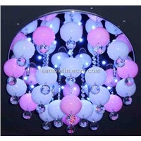 Modern crystal ceiling lamps ,crystal glass ceiling lamp,6010-8