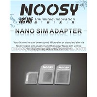 NOOSY 4ff Nano SIM to 3ff Micro SIM card adapter