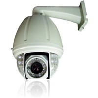 Outdoor IR dome ip camera with PTZ ,two ways audio