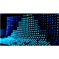 P9 PC Mode 3M*8M Stage LED Vision Curtain / LED Light DJ Skirt Backdrop