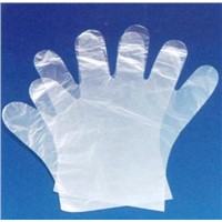 PE disposable glove