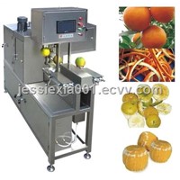 PLC control orange peeling machine 0086-13526735822