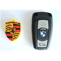 Porsche Logo PVC Car Key Pen USB Memory