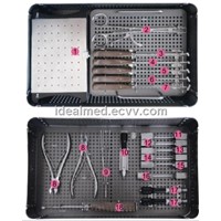 Posterior cervical laminectomy molding instrument kit