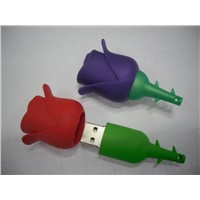 Rose Flower USB Flash Drives