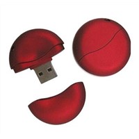 Round Shape Plastic USB 128MB-32GB, Good Quality Low Price