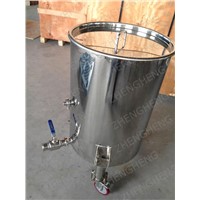 Stainless steel brew kettle