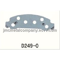 Steel Back Plate for Auto / Stamping Brake Pad / Brake Pad Stamping