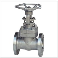 Titanium high pressure globe valve