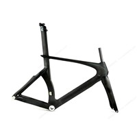 Toray T700C Full Carbon TT Frame and Forks, Seat Clamp