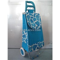 Two Wheels Shopping Trolley with 600D Bag