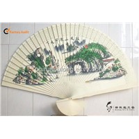 Wall Decorative Fan for Gift / Wooden Wall Fan