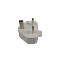 White UK AC Power Plug Adapter For Apple iBook/MacBook Pro Charger Power converter 250V