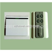 Wireless light remote control switch (1 Gang switch+4 key controller)