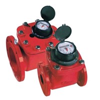 Woltmann Removable Dry-Dial Hot Water Meter