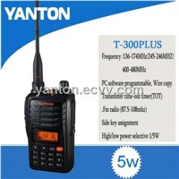 YANTON T-300PLUS VHF/UHF two way radio